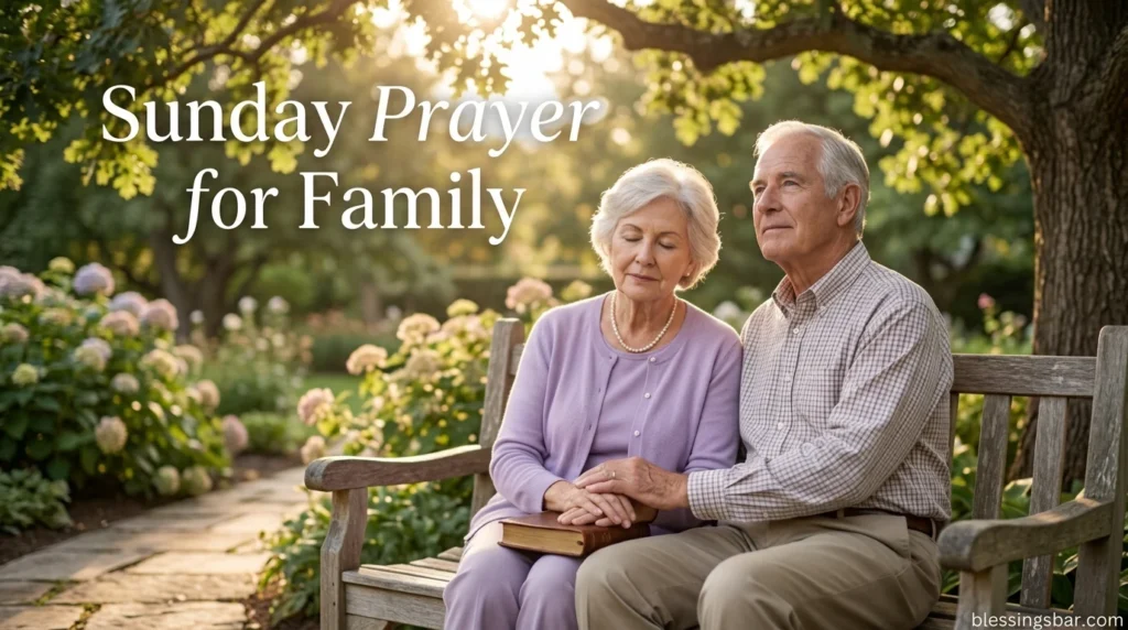 Sunday Prayer for Family