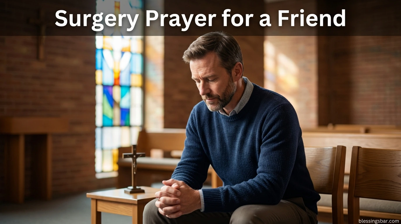 Surgery Prayer for a Friend