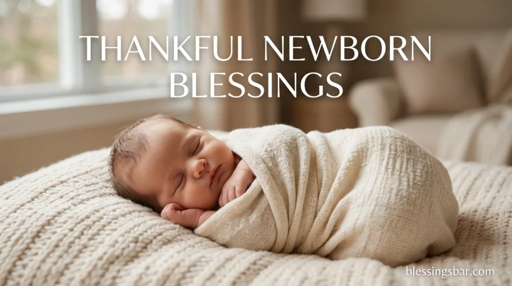 Thankful Newborn Blessings