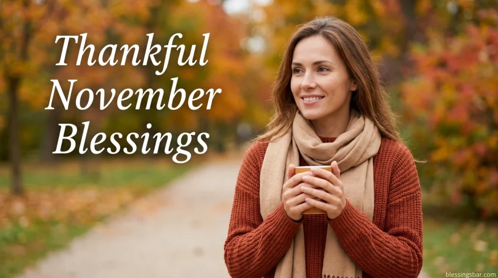 Thankful November Blessings