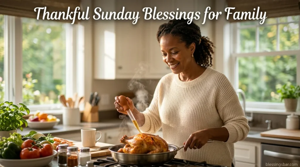 Thankful Sunday Blessings for Family