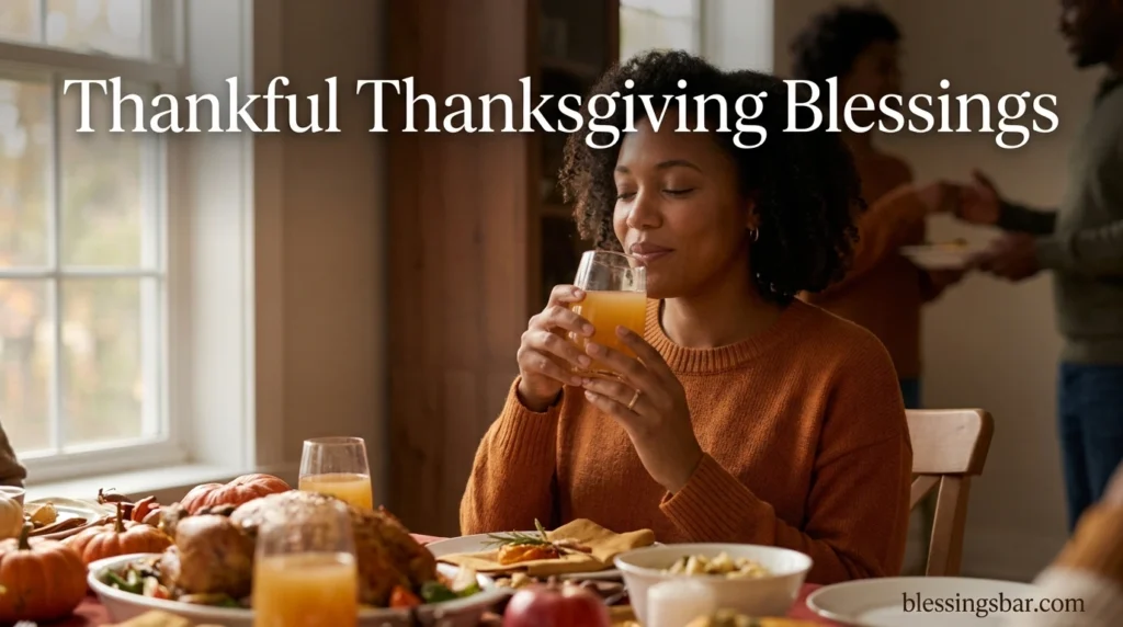 Thankful Thanksgiving Blessings