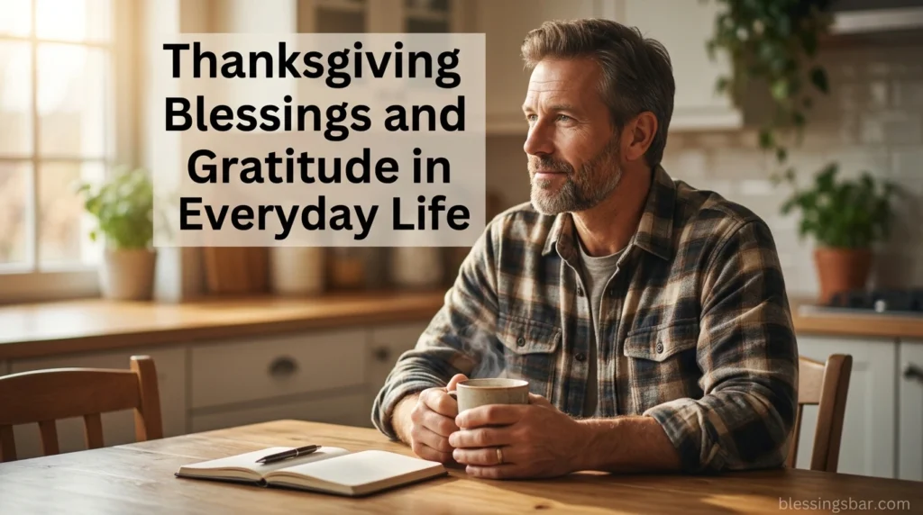 Thanksgiving Blessings and Gratitude in Everyday Life