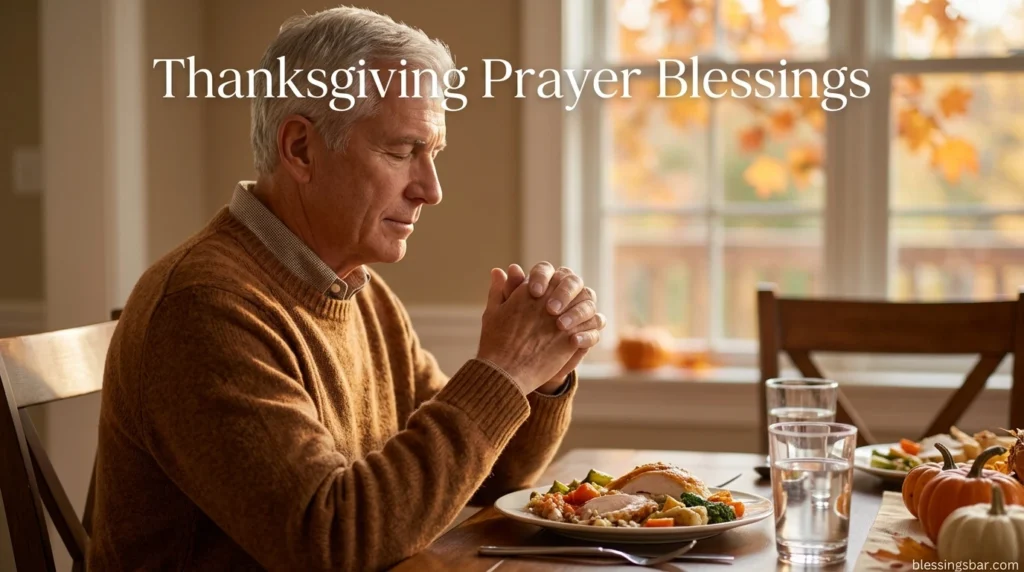 Thanksgiving Prayer Blessings